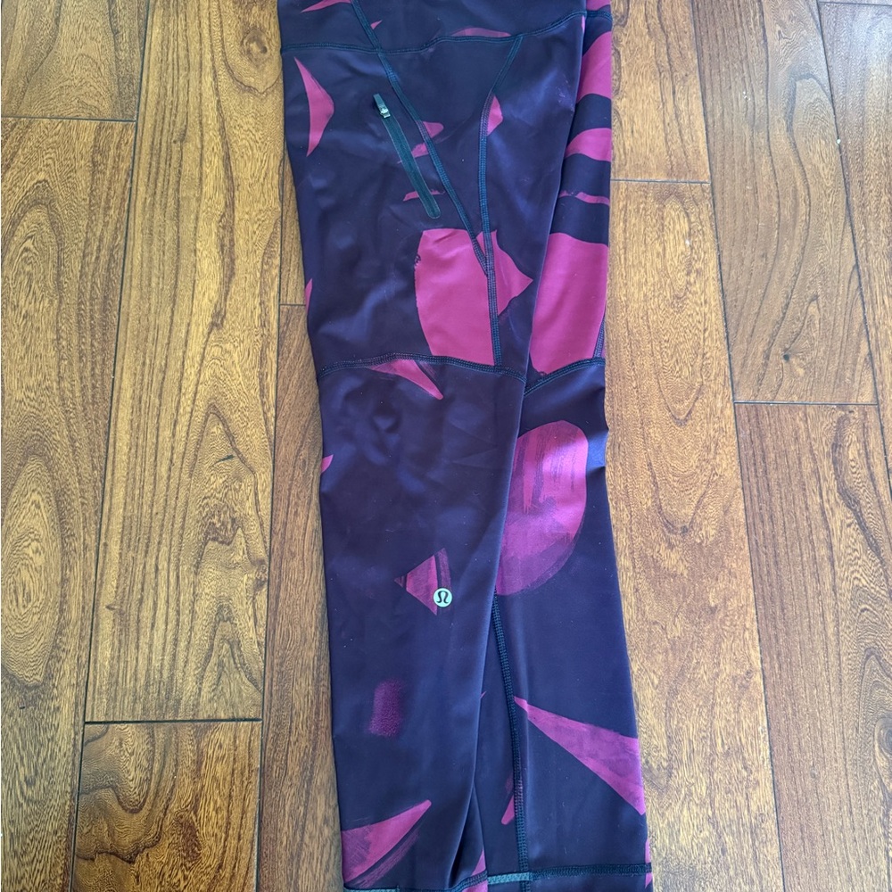 Lululemon Purple and Pink Leggings